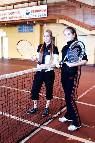 Полина и Оля - Большой теннис 